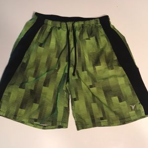 Med. GO-DRY Mens Shorts,Swim Jog,Run,Jump.